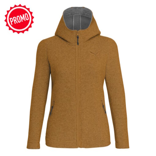 Salewa - Sarner 2L Wool Full-Zip Hoody Donna - immagine 3